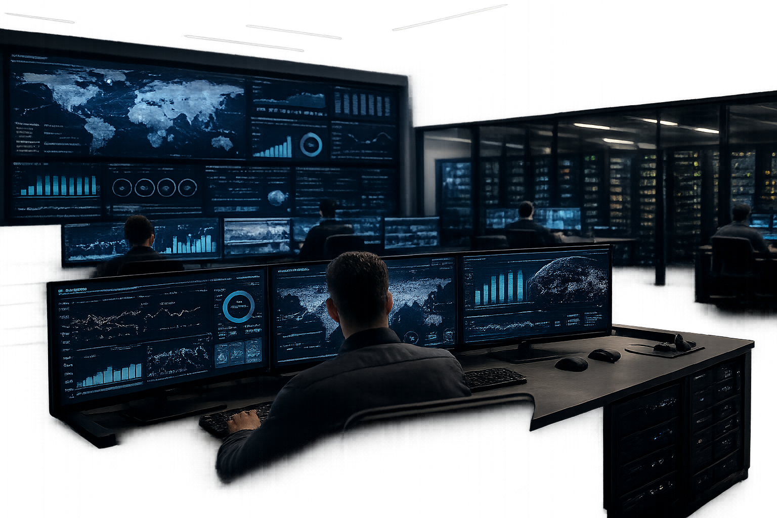 NOC Fynex — Centro de operações de rede
